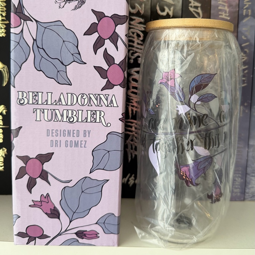 Belladonna Tumbler from Fairyloot